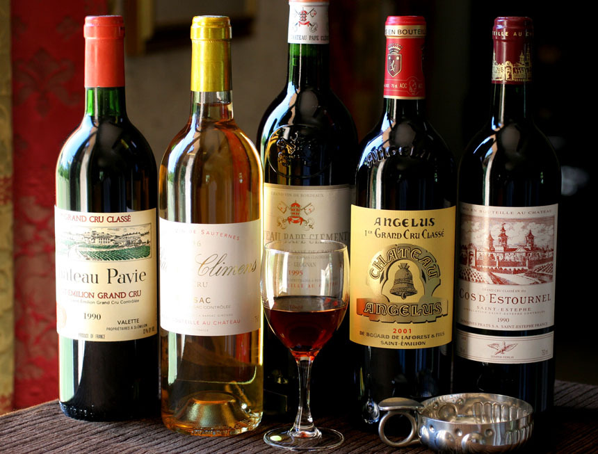 Категории французских вин