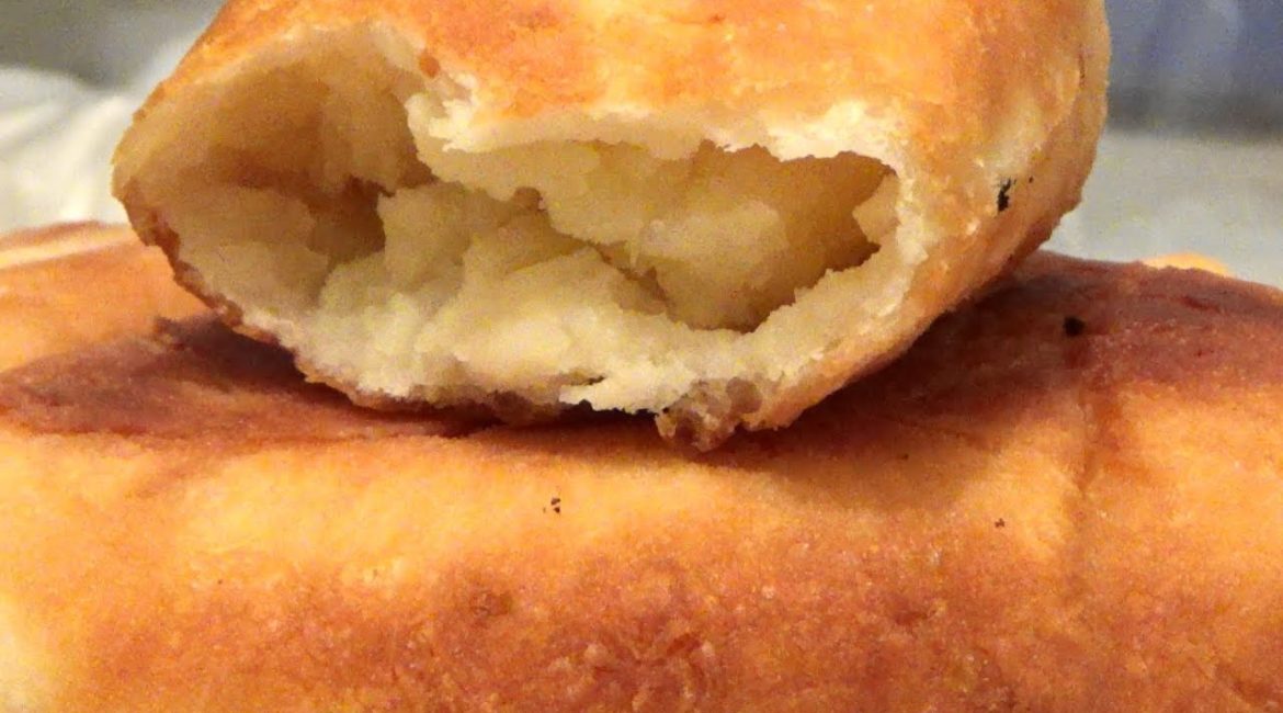 Тонкие пирожки с картошкой Крестьянские