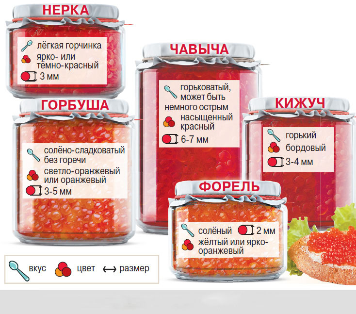 О том, как выбрать красную икру вы можете прочитать здесь