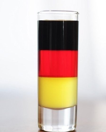 Коктейль Немецкий флаг (Коктейль Germany Flag)