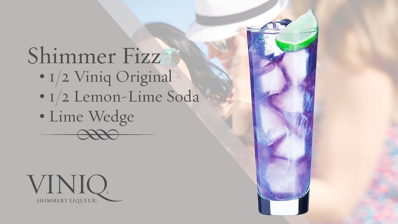Shimmer Fizz Cocktail