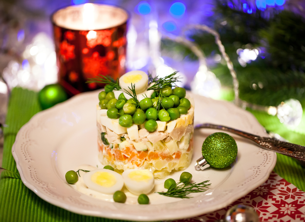Вкусные рецепты салата Оливье на Новый год 2021