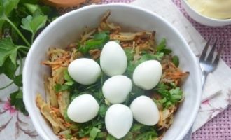 Салат «Гнездо глухаря» – 10 простых пошаговых рецептов