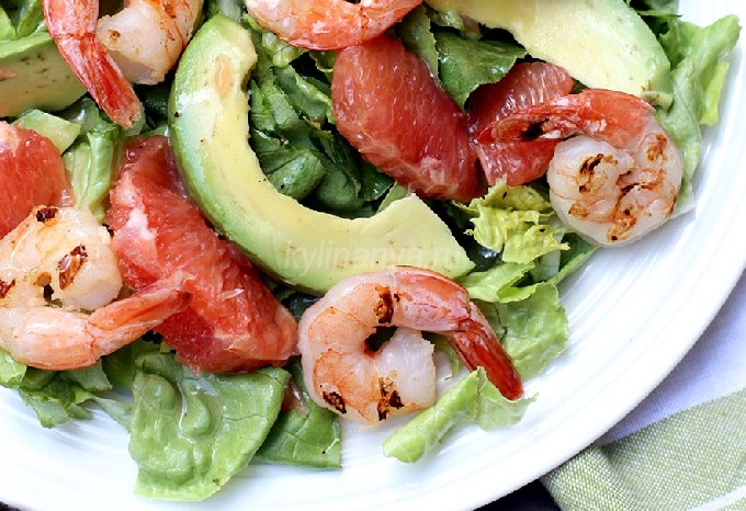 Салат с креветками и авокадо — 10 очень вкусных рецептов