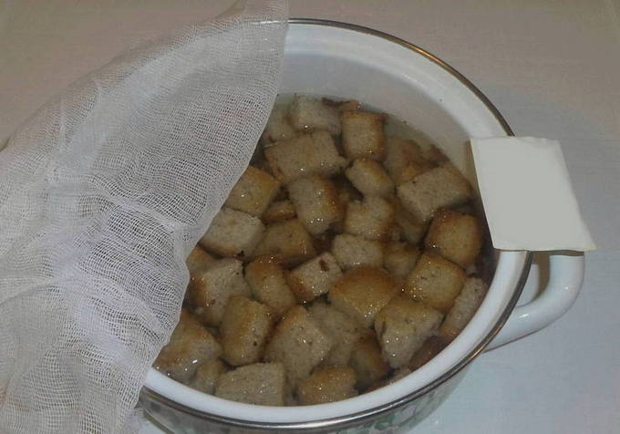 Домашний квас в банке на 3 литра — 8 пошаговых рецептов хлебного кваса