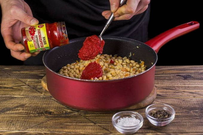 Фасоль в томатном соусе – 8 пошаговых рецептов приготовления