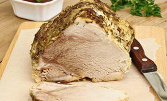 Свинина целым куском, запеченная в духовке – 10 пошаговых рецептов