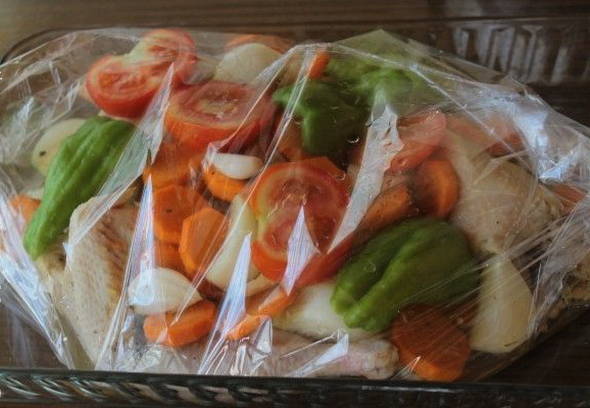 Тушеная курица