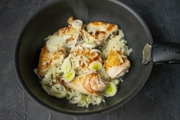 Чахохбили из курицы — 10 пошаговых рецептов