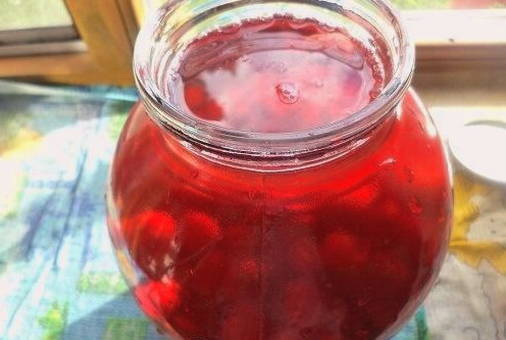 Компот из вишни — 10 пошаговых рецептов на зиму