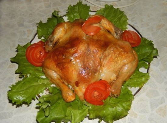 Курица в рукаве в духовке — 10 пошаговых рецептов