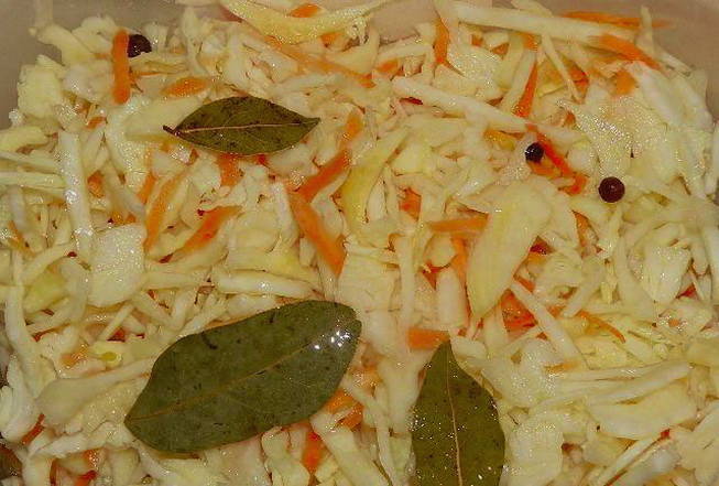 Маринованная капуста с морковью быстрого приготовления – 7 пошаговых рецептов