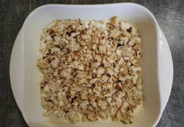 Пирог с картошкой и фаршем