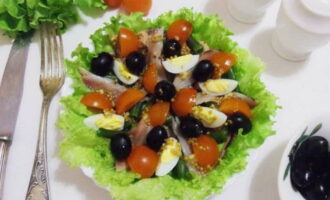 Салат Нисуаз классический с тунцом — 7 рецептов приготовления
