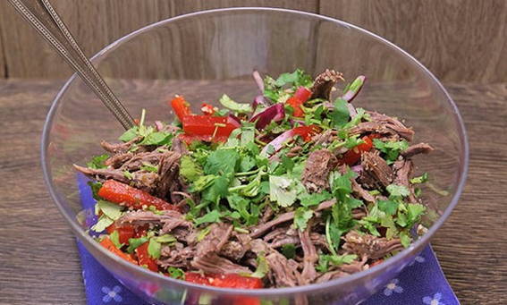 Салат с красной фасолью консервированной — 10 вкусных рецептов