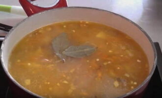 Суп гороховый с мясом