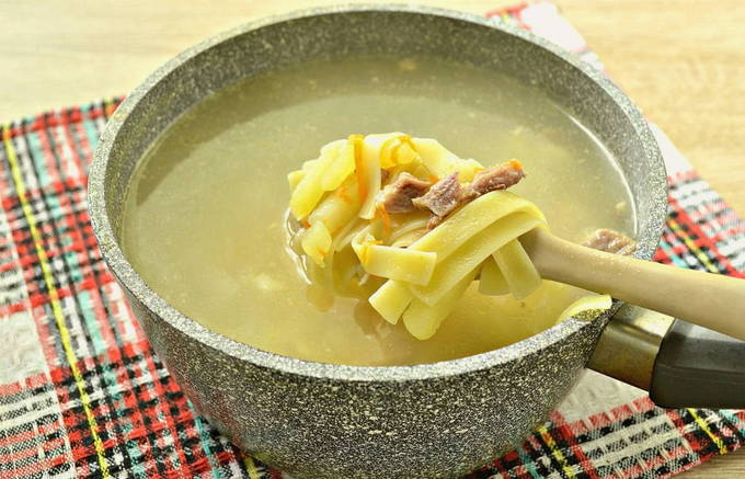 Суп-лапша — 10 вкусных рецептов приготовления