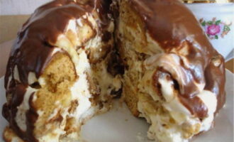 Торт из пряников без выпечки — 6 пошаговых рецептов