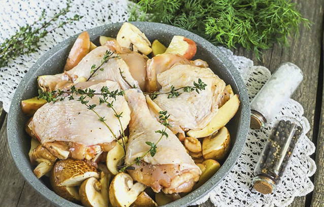 Картошка с шампиньонами в духовке – 7 пошаговых рецептов приготовления