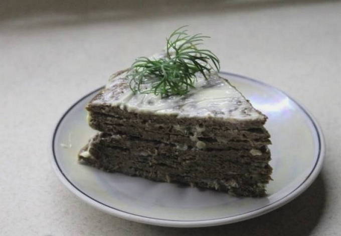 Печеночный торт — 10 самых вкусных рецептов с фото пошагово
