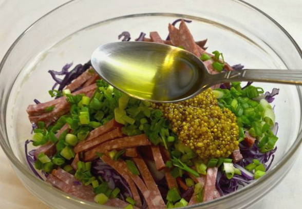 Салат из краснокочанной капусты – 8 вкусных рецептов