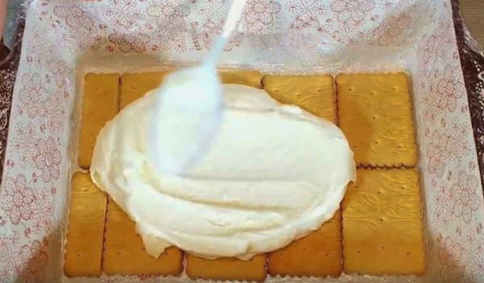 Торт из печенья без выпечки — 10 пошаговых рецептов