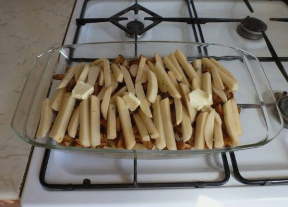 Жареные лисички с картошкой на сковороде — 5 пошаговых рецептов