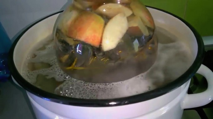 Компот из яблок на зиму — 10 рецептов с пошаговыми фото