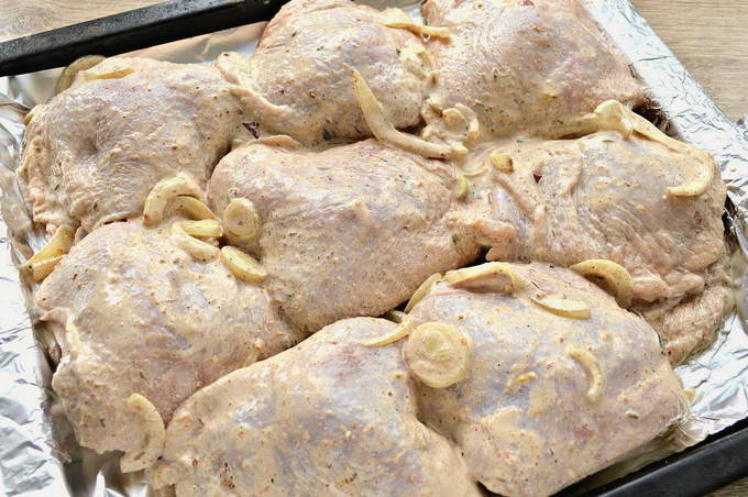 Куриный шашлык в духовке — 9 пошаговых рецептов приготовления