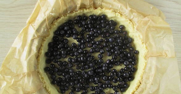 Пирог с черникой – 10 пошаговых рецептов в духовке