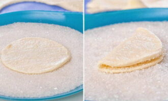 Творожное печенье «Треугольники» с сахаром — 5 пошаговых рецептов