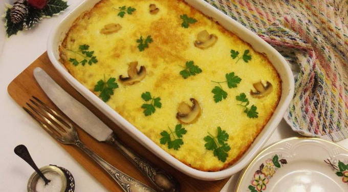 Жульен с курицей и грибами со сливками в духовке — 5 пошаговых рецептов