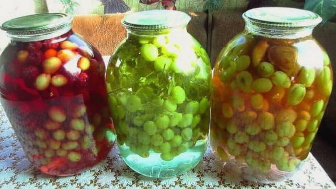 Компот из винограда на зиму — 10 рецептов в 3-х литровой банке