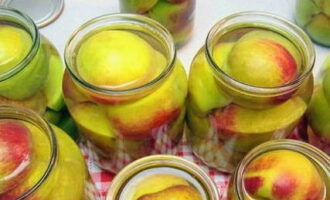 Персики в сиропе на зиму — 6 вкусных пошаговых рецептов