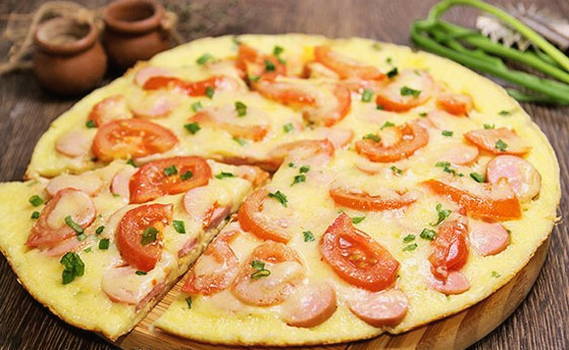 Пицца с майонезом и сметаной на сковороде — 6 пошаговых рецептов