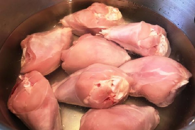 Сациви из курицы по-грузински — 6 пошаговых рецептов